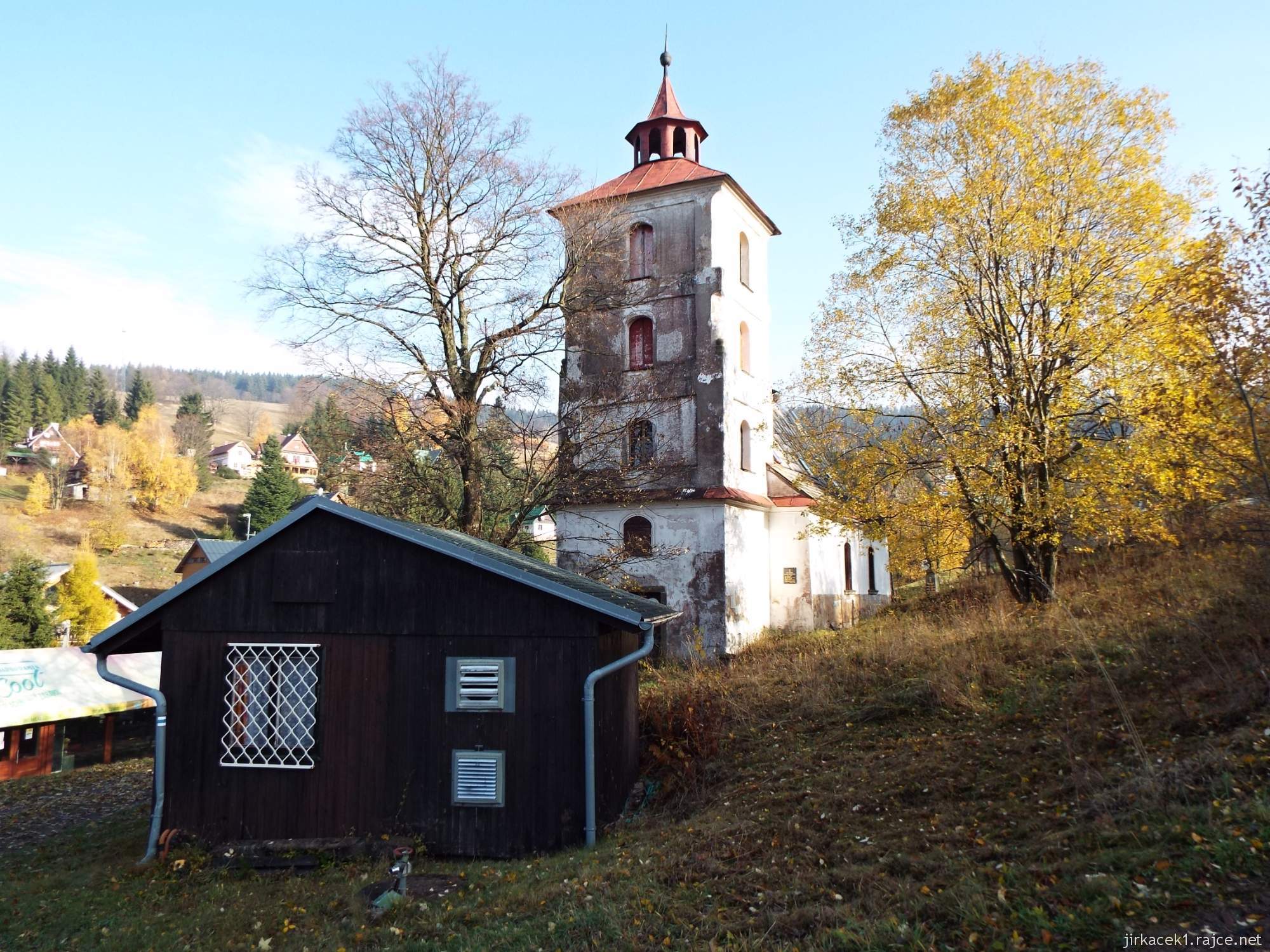 Čenkovice - Evangelický kostel 12 - čelní pohled