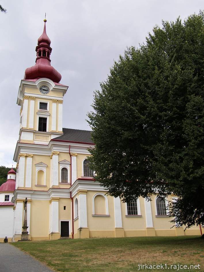 Pustiměř - kostel sv.Benedikta