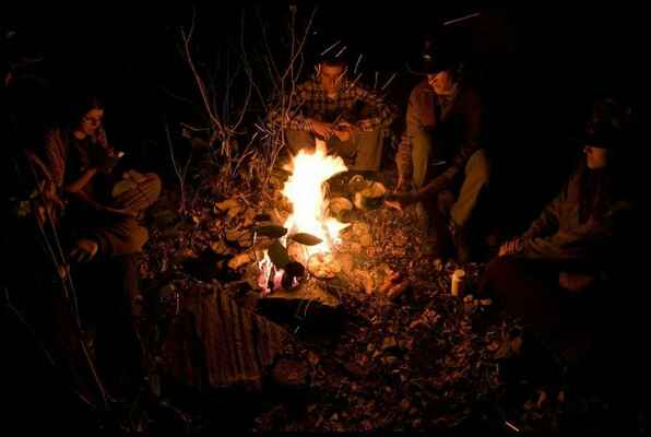 Večeře u malého ohně (fotka od Ježka)