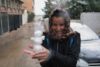 náš první letošní sněhulák, kdo by to řekl, že bude v Maroku